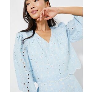 Tuckernuck Light Blue Eyelet Set